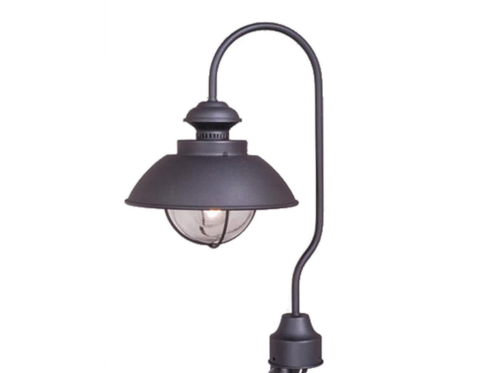 Vaxcel Lighting OP21505TB Harwich One Light Outdoor Post Mount Outdoor Black