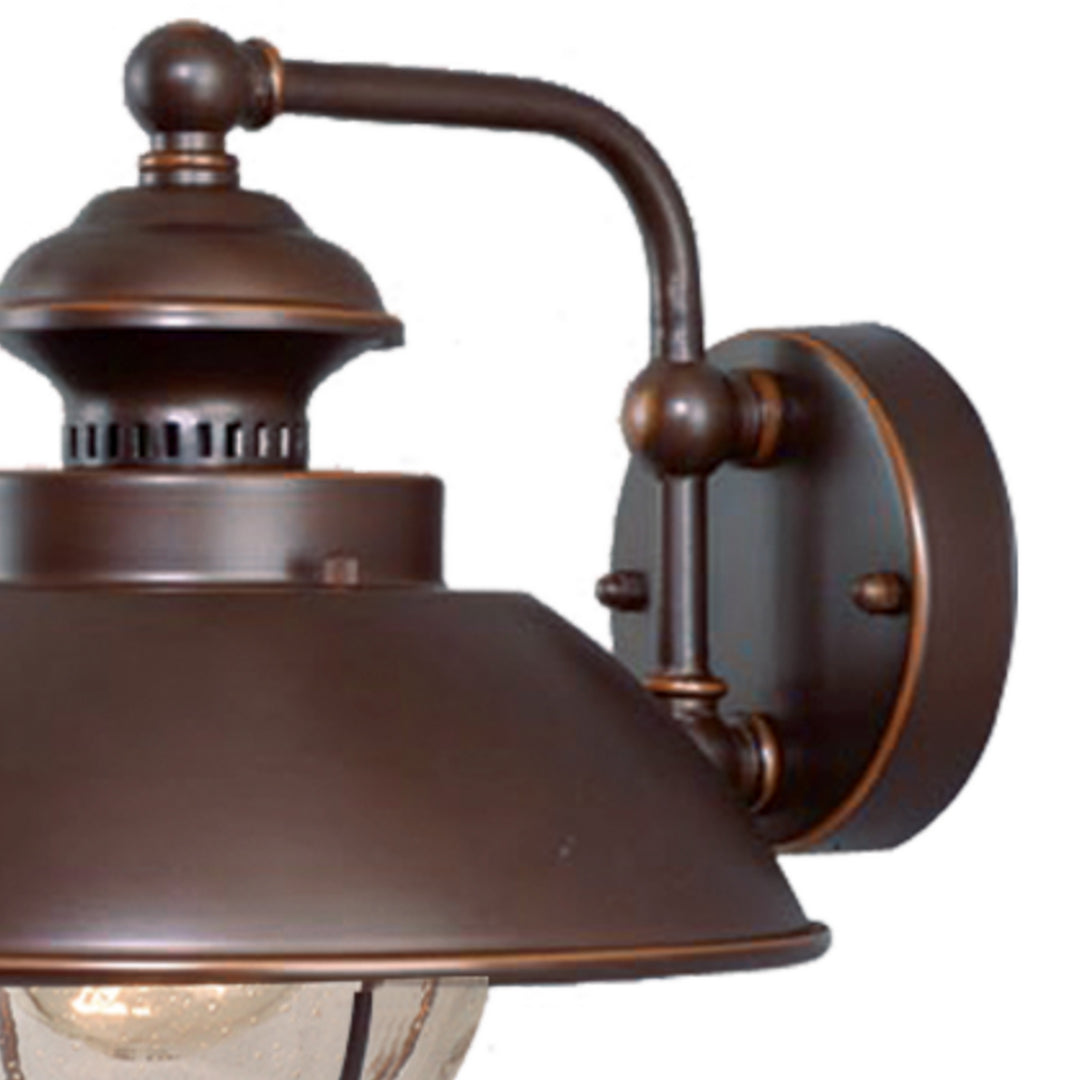 Vaxcel Lighting OW21501BBZ Harwich One Light Outdoor Wall Mount Outdoor Bronze / Dark