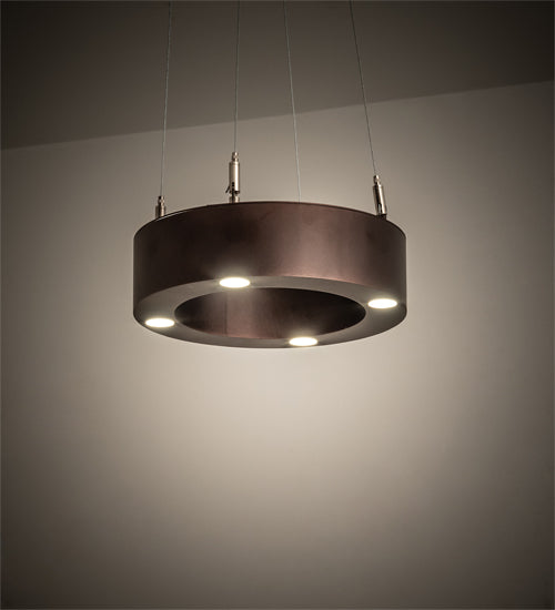 Meyda Tiffany Pepe 225470 Pendant Light - Mahogany Bronze