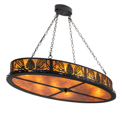 Meyda Tiffany Pinecone 225845 Pendant Light - Cafe-Noir