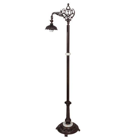 Meyda Tiffany Lighting 226006 Mission One Light Floor Lamp Lamp Bronze / Dark