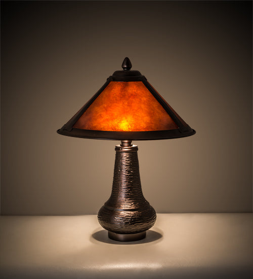 Meyda Tiffany Lighting 22619 Sutter Table Lamp Lamp Bronze / Dark