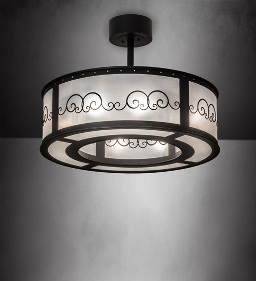 Meyda Tiffany Putrelo 226354 Pendant Light - Wrought Iron