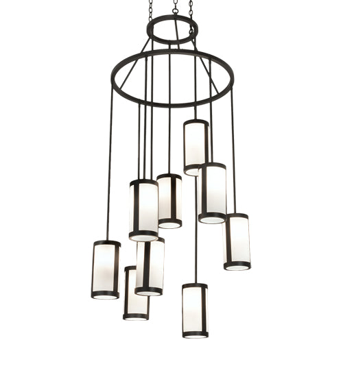 Meyda Tiffany Cartier 226577 Chandelier Light - Wrought Iron