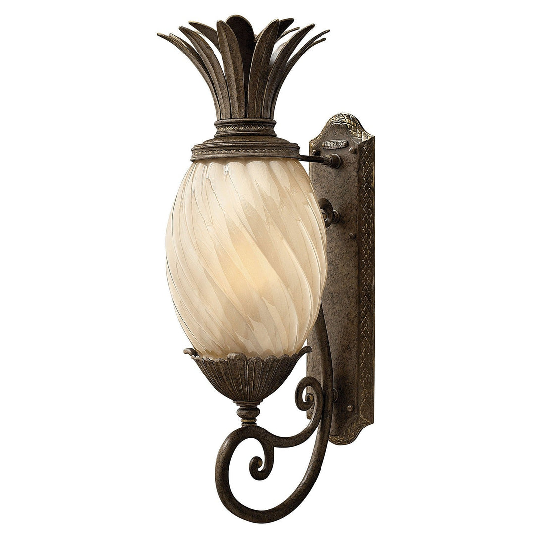 Hinkley Lighting 2124PZ  Plantation Outdoor Pearl Bronze