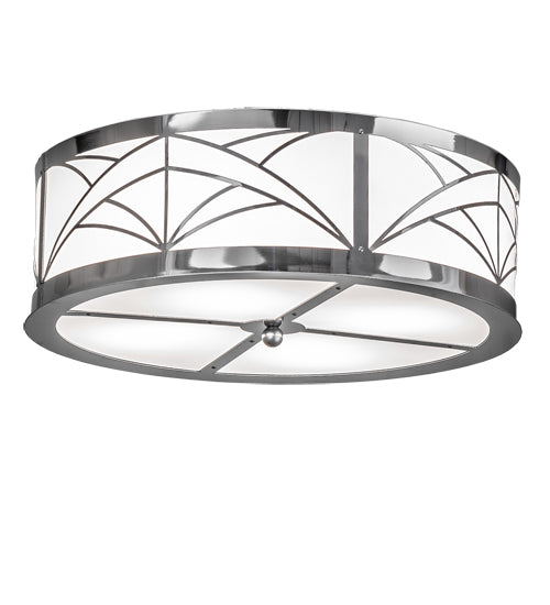 Meyda Tiffany Revival 226779 Ceiling Light - Polished Stainless Steel