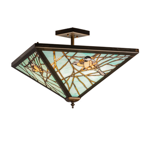 Meyda Tiffany Backyard Friends 226784 Ceiling Light - Antique Copper