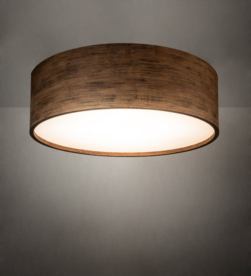 Meyda Tiffany Cilindro 227018 Ceiling Light - Natural Wood