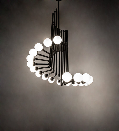 Meyda Tiffany Pipedream 227020 Chandelier Light - Oil Rubbed Bronze