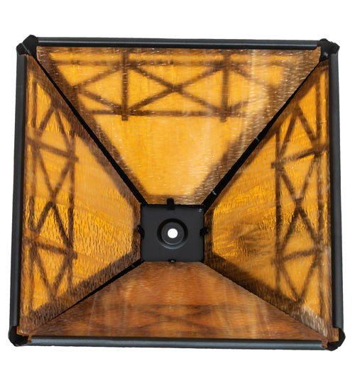 Meyda Tiffany Lighting 22729 Corral Shade Lamp Bronze / Dark