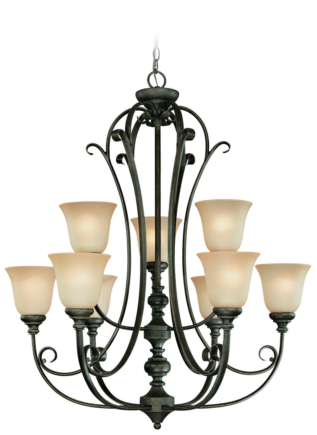 Craftmade Barrett Place 24229-MB Chandelier Light - Mocha Bronze