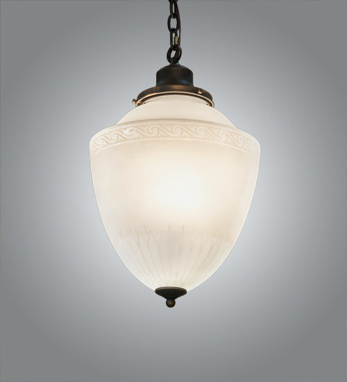 Meyda Tiffany Ovum Aquinum 228548 Pendant Light - Antique Brass