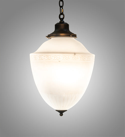 Meyda Tiffany Ovum Aquinum 228548 Pendant Light - Antique Brass