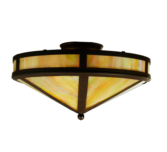 Meyda Tiffany Craftsman 22957 Ceiling Light - Cafe-Noir