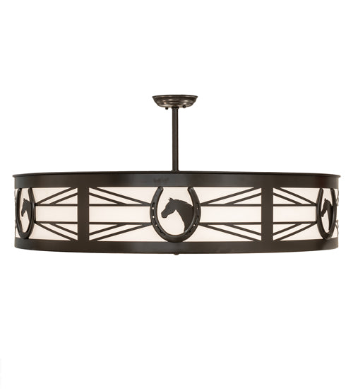 Meyda Tiffany Horseshoe 230010 Ceiling Light - Timeless Bronze