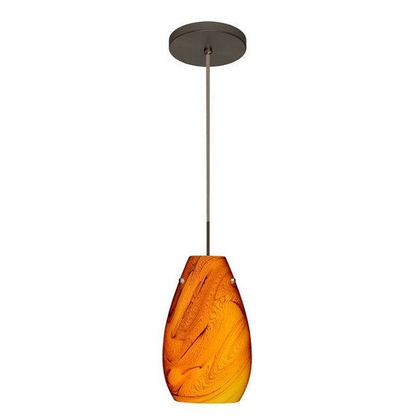 Besa Pera 1JT-4126HB-BR Pendant Light - Bronze