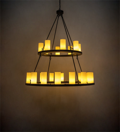Meyda Tiffany Loxley 230210 Chandelier Light - Oil Rubbed Bronze