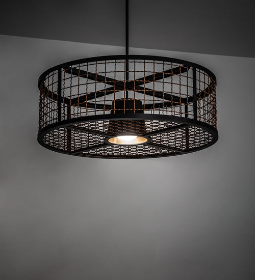 Meyda Tiffany Paloma Golpe 230966 Pendant Light - Bronze