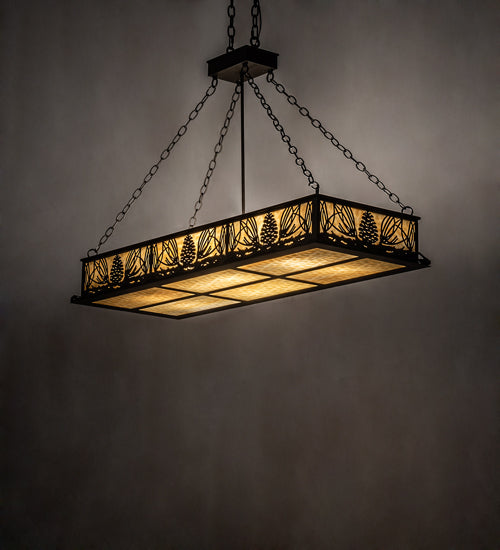 Meyda Tiffany Mountain Pine 231204 Pendant Light - Oil Rubbed Bronze