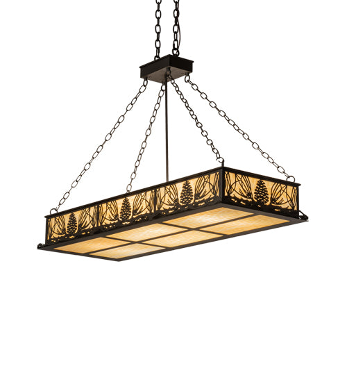 Meyda Tiffany Mountain Pine 231204 Pendant Light - Oil Rubbed Bronze