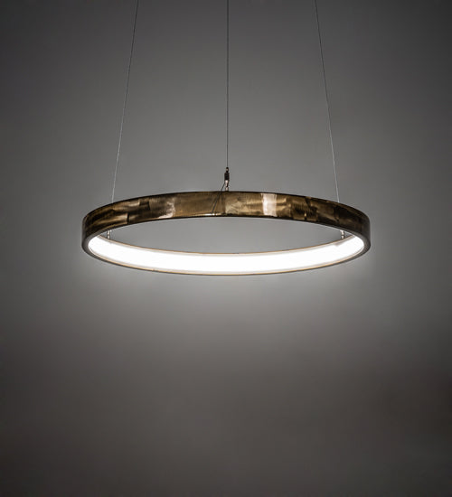 Meyda Tiffany Anillo Halo 231766 Pendant Light - Brass Tint