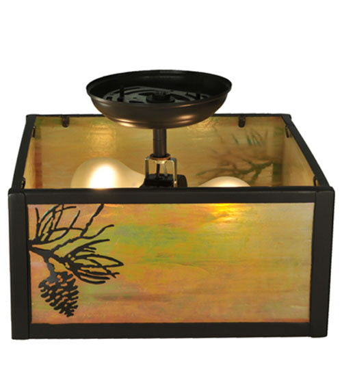 Meyda Tiffany Balsam Pine 23211 Ceiling Light - Timeless Bronze