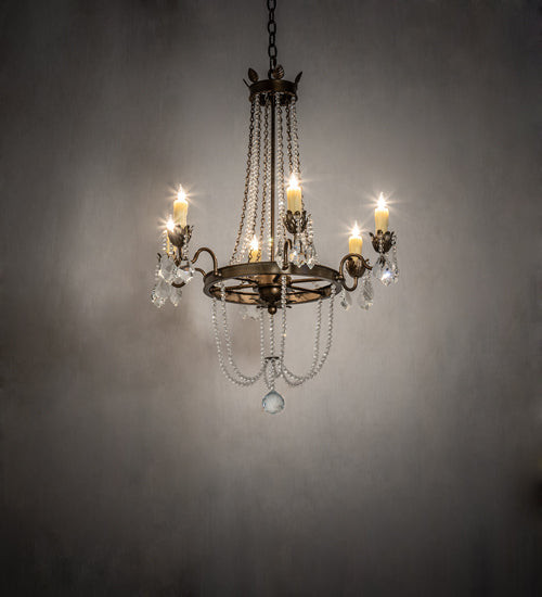 Meyda Tiffany Dominique 232504 Chandelier Light - Crystal