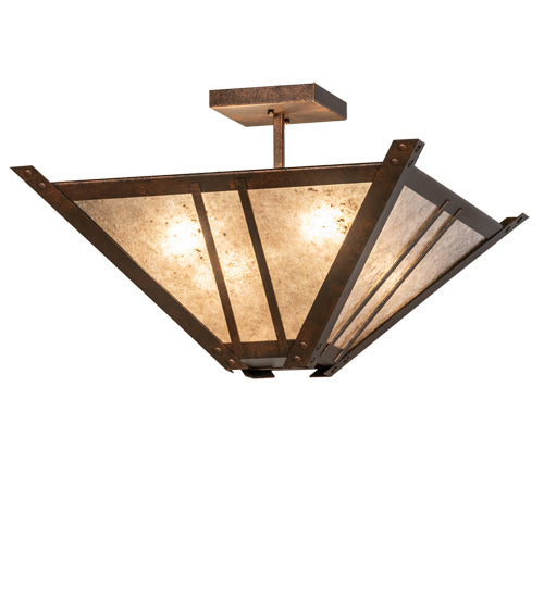 Meyda Tiffany Arta 232536 Ceiling Light - Copper