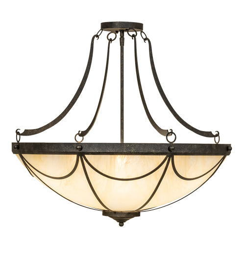Meyda Tiffany Carousel 232899 Ceiling Light - Bronze