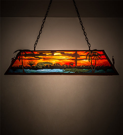 Meyda Tiffany Swamp 23297 Pendant Light - Rust, Verdigris, Tarnished Copper
