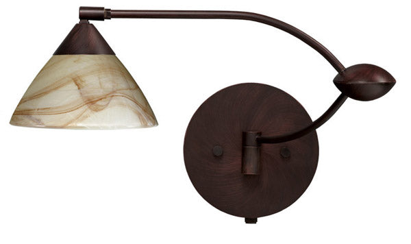 Besa Lighting 1WU-174383-BR Modern Domi Lamp Bronze
