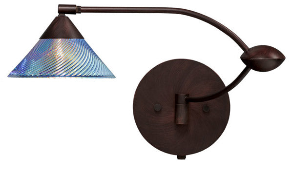 Besa Lighting 1WU-550493-BR Modern Kona Lamp Bronze