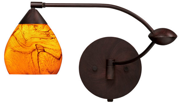 Besa Lighting 1WU-5605HB-BR Modern Tay Tay Lamp Bronze
