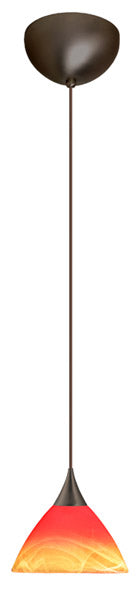 Besa Domi 1XC-1743SL-BR Pendant Light - Bronze