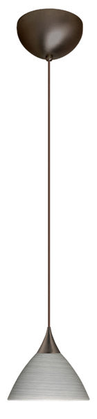 Besa Domi 1XC-1743TN-BR Pendant Light - Bronze