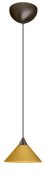 Besa Kona 1XC-282490-BR Pendant Light - Bronze