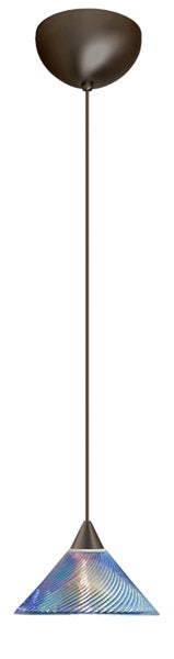 Besa Kona 1XC-550493-BR Pendant Light - Bronze
