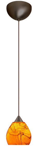 Besa Tay Tay 1XC-5605HB-BR Pendant Light - Bronze