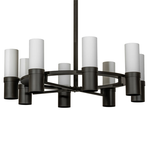 Meyda Tiffany Farmington 233588 Chandelier Light - Oil Rubbed Bronze