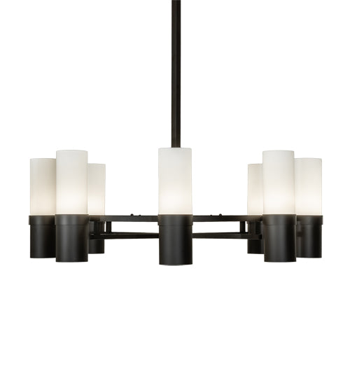 Meyda Tiffany Farmington 233588 Chandelier Light - Oil Rubbed Bronze