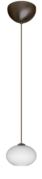 Besa Lasso 1XC-561207-BR Pendant Light - Bronze