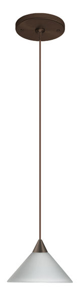 Besa Kona 1XP-117607-BR Pendant Light - Bronze