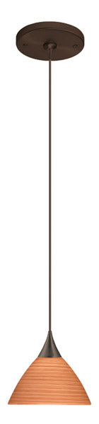 Besa Domi 1XP-1743CH-BR Pendant Light - Bronze