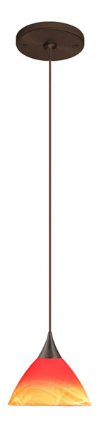 Besa Domi 1XP-1743SL-BR Pendant Light - Bronze