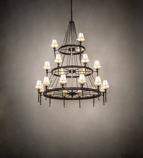 Meyda Tiffany Amaury 233662 Chandelier Light - Oil Rubbed Bronze