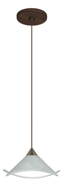 Besa Hoppi 1XP-181304-BR Pendant Light - Bronze