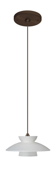 Besa Trilo 1XP-271825-BR Pendant Light - Bronze