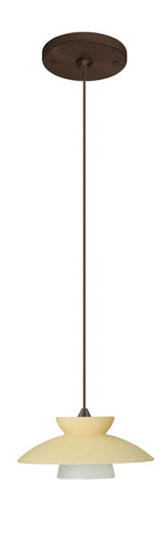 Besa Trilo 1XP-271897-BR Pendant Light - Bronze