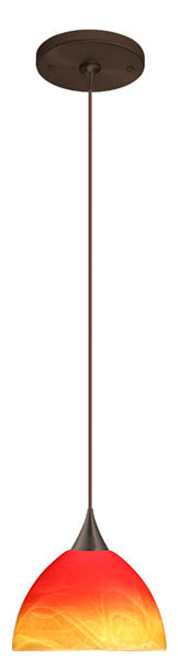 Besa Brella 1XP-4679SL-BR Pendant Light - Bronze