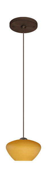 Besa Peri 1XP-541080-BR Pendant Light - Bronze